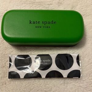 Kate Spade Hard Shell Green Sunglass Case